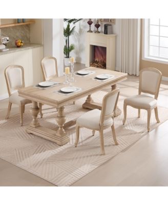 Streamdale French Country Upholstered Dining Chairs, Set of 2