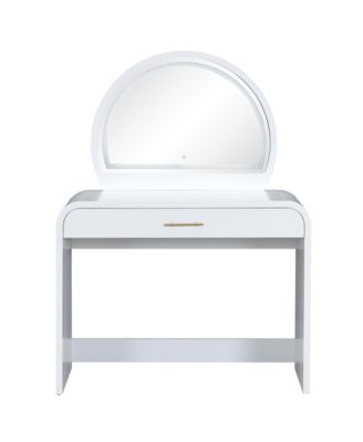 Streamdale 39" Lighted Mirror Vanity Table with Drawer