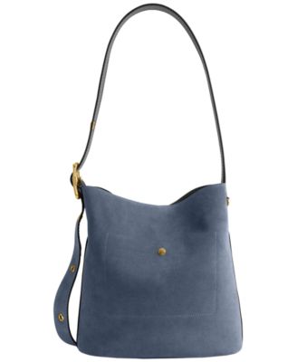 Bleecker Mini Suede Bucket Bag