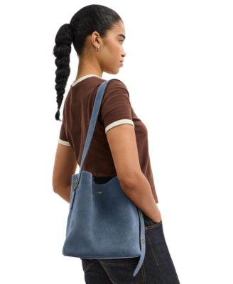 Bleecker Mini Suede Bucket Bag