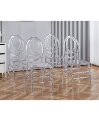 welding chair,dining chair,set of 4,plastic seat