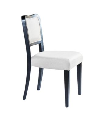 Streamdale Black Walnut Upholstered Dining Chairs (Set of 2)