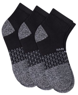 Men's Ultimate Absolute Comfort Ankle-Length Socks, 3-Packs