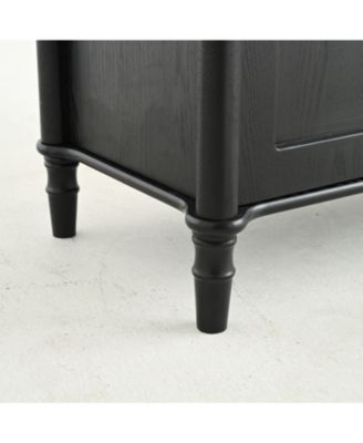 Vintage Glass Door Display Cabinet