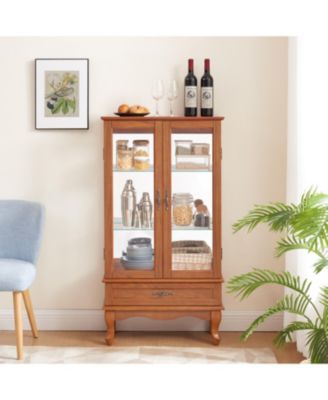 Lighted Glass Display Cabinet