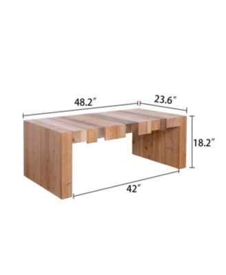 Rustic Modern Coffee Table - 48"