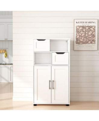 Farmhouse Double-Door Storage Cabinet