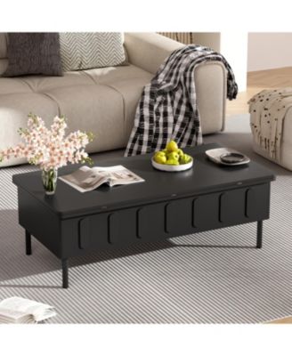 Streamdale Lift-Top Coffee Table w/ Drawers & Hidden Storage