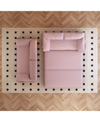 Streamdale 63.8" Pull Out Sofa Bed with Storage for Small Spaces