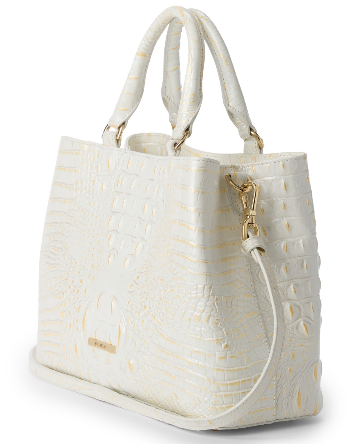 Brahmin Denise Medium Melbourne Leather Satchel Bag