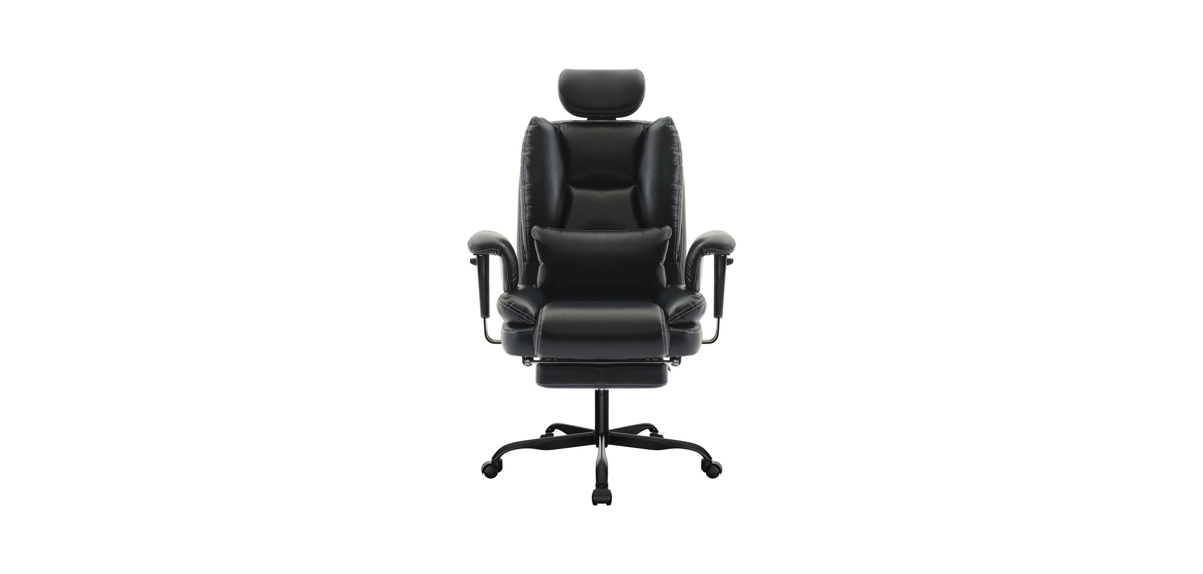 Streamdale Furniture Ergonomic Office Chair 200kg Lumbar Support Headrest - Black