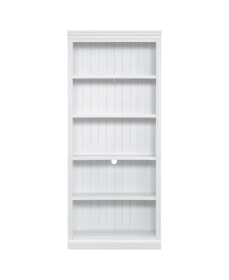 Streamdale + 5-Tier + Wood + Adjustable Shelves + Bookcase