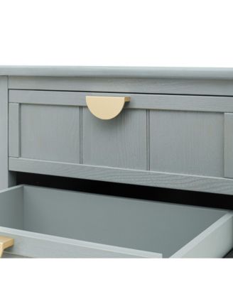 + 2-Drawer + Wood + Storage + End Table