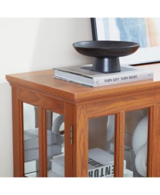 + 1 Pc + Wood (Dark Oak) + LED Lighting + Curio Cabinet