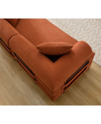 Streamdale 78.5" Folding Sleeper Sofa Bed 4-in-1 DIY King Size