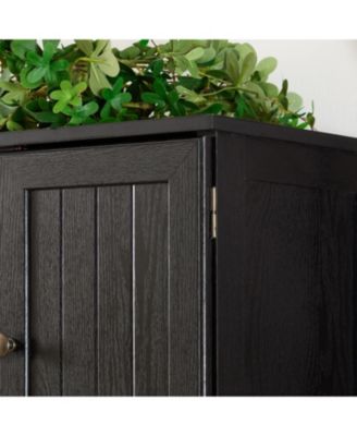 72.4" Tall Storage Cabinet w/ 8 Doors & 4 Shelves, Bookshelf