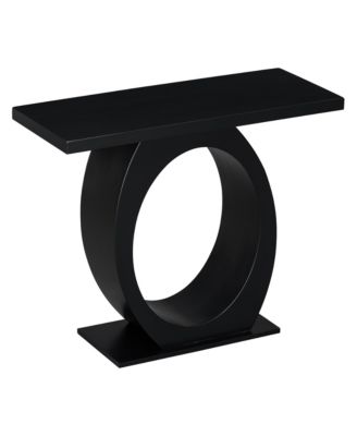 Mira Modern Console Table with Egg Base, Enhanced Stability and Design