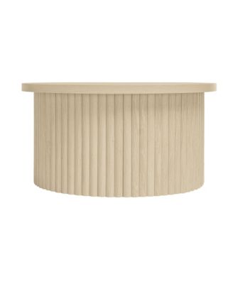 Modern Round Coffee Table Accent Table