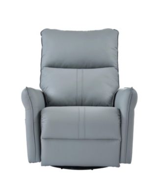 Swivel Rocker Recliner Chair, Nursery Glider, Modern Rocking Chair