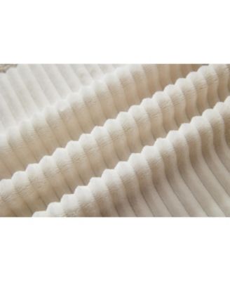 Chaise Lounge Sofa Bed with Ottoman & Pillows