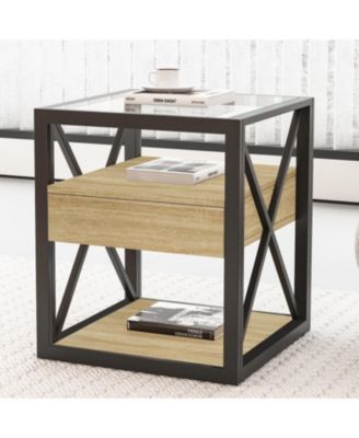 Modern End Table Set of 2