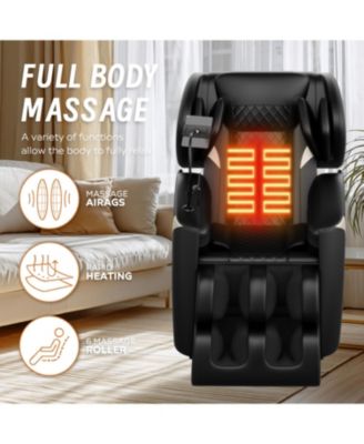  Massage Chair Recliner with Zero Gravity with Full Body Air Pressure