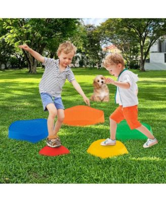 Kids Balance Stepping Stones Set for Indoor and Outdoor Sensory Play