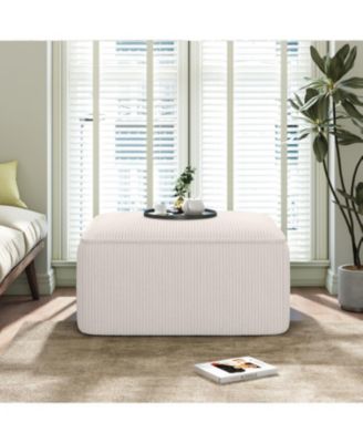 Upholstered Square Ottoman