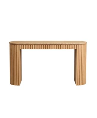 Modern Console Table with Drawer - NATURE