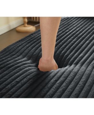 Streamdale Corduroy Foam Sleeper Sofa Bed with Pillows