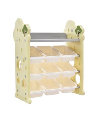 Toy Storage Organizer with 14 Bins for Kids