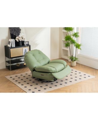 Power Recliner with Bluetooth Music, USB Charger, and Glide