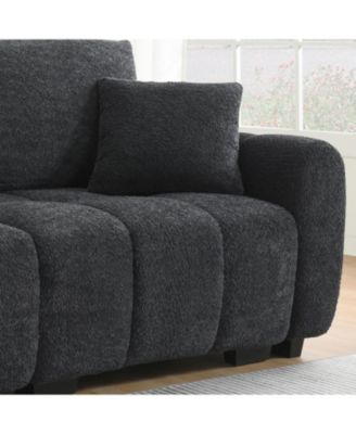 110" Modular Sectional Sofa with Ottoman