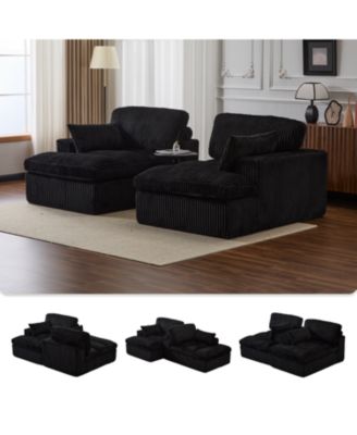 Streamdale Double Chaise Lounge Sleeper Sofa Bed