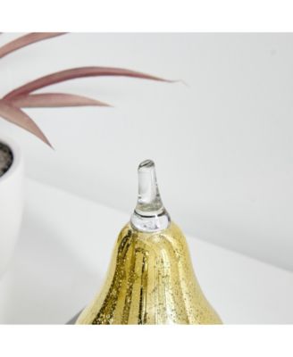 Alloya Pear Glass Sculpture