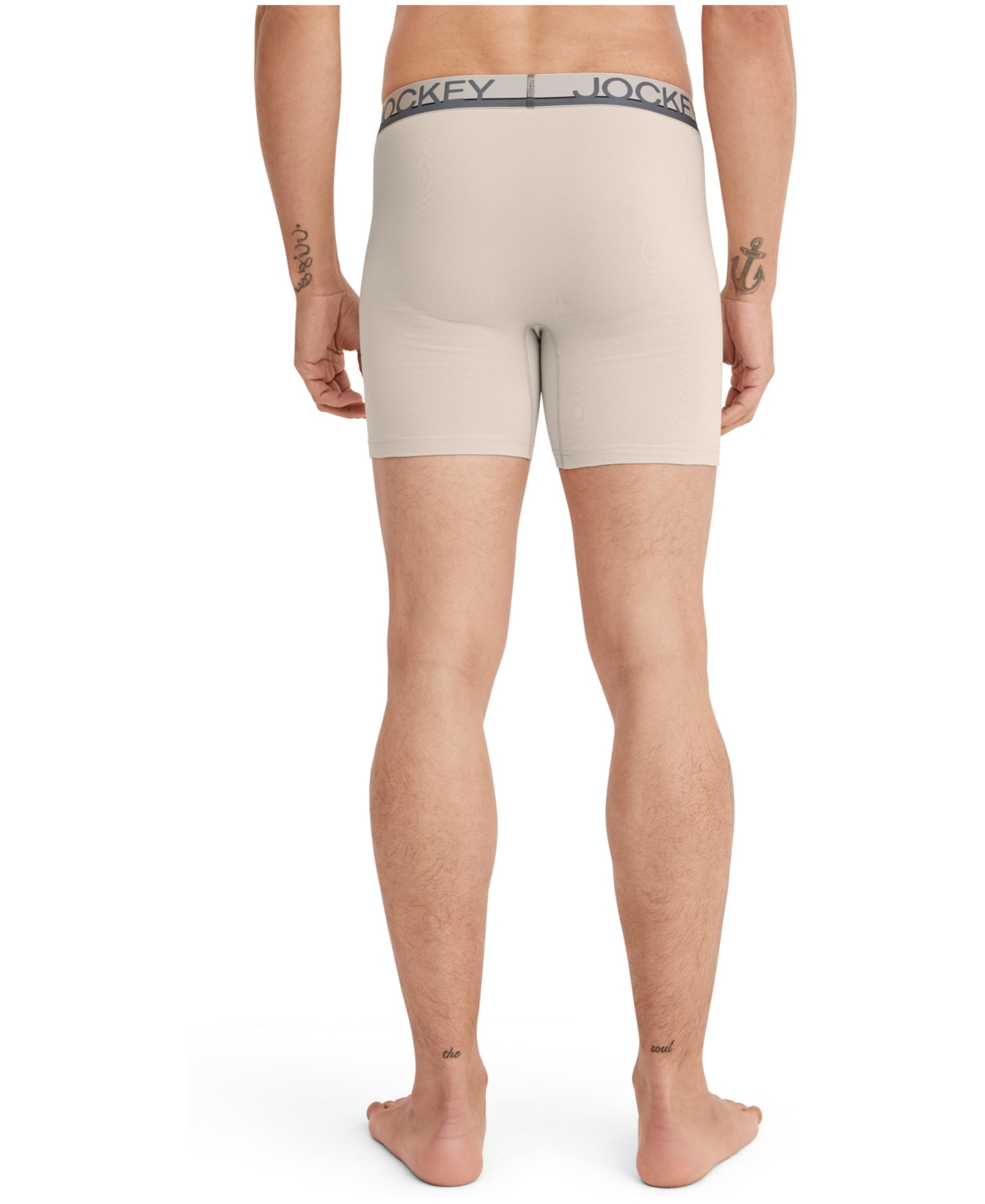 Jockey Men's 3-pack True Style Logo Boxer Briefs