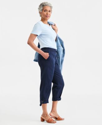 Women's Mid-Rise Pull-On Capri Pants, Exclusively at Macy's
