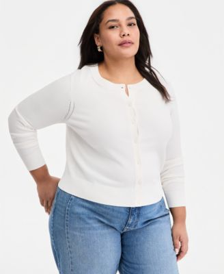 Trendy Plus Size Sweater Cardigan
