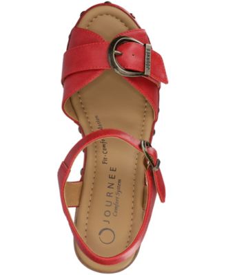 Women's Sisilia Stacked Heel Ankle Strap Sandals