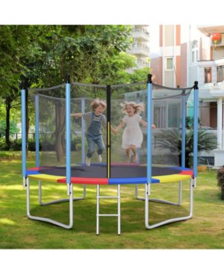 14FT Trampoline Spring Cover Universal Trampoline Replacement Pad w/Split Design