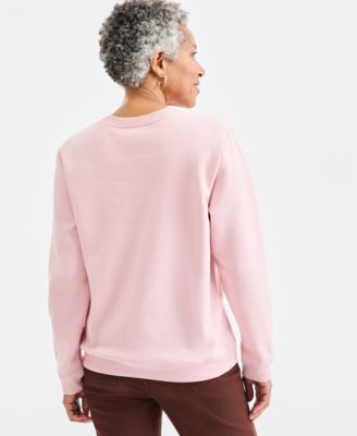 Women's Long-Sleeve Crewneck Sweatshirt