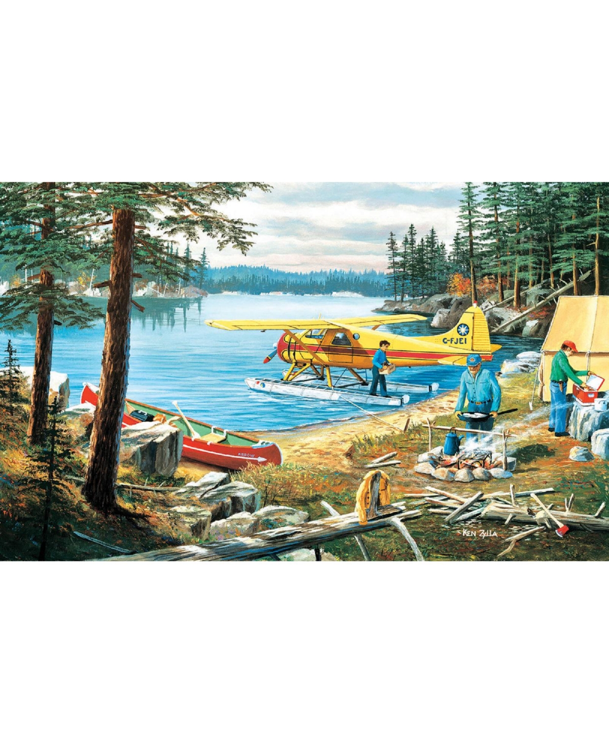 SunsOut Fly In 300 piece Jigsaw Puzzle for Adults