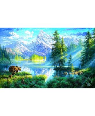 Mountain Morning 550 piece Jigsaw Puzzle for Adults