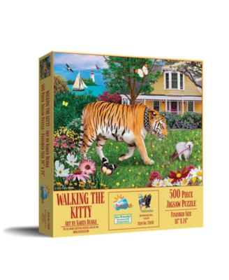 Walking the Kitty 500 piece Jigsaw Puzzle for Adults