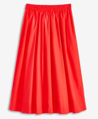 Women's Pull-On Midi Circle Skirt