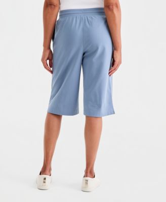 Women's Mid Rise Sweatpant Bermuda Shorts