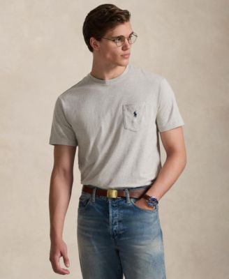 Men's Classic-Fit Crewneck Pocket T-Shirt