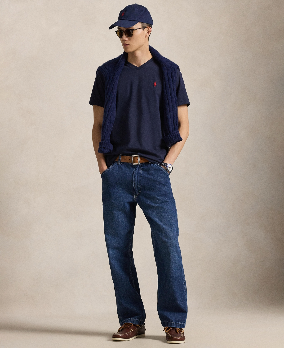 Polo Ralph Lauren Men's Classic-Fit V Neck T-Shirt