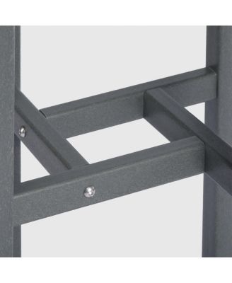 Outdoor Patio Counter Height Bar Stools Bistro Set