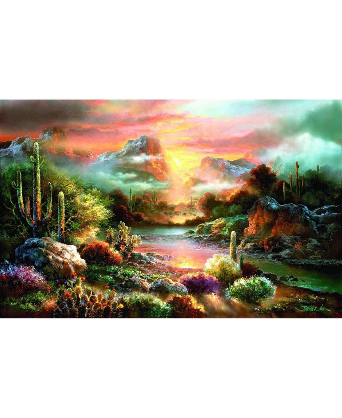 SunsOut Sunset Splendor 1000 piece Jigsaw Puzzle for Adults